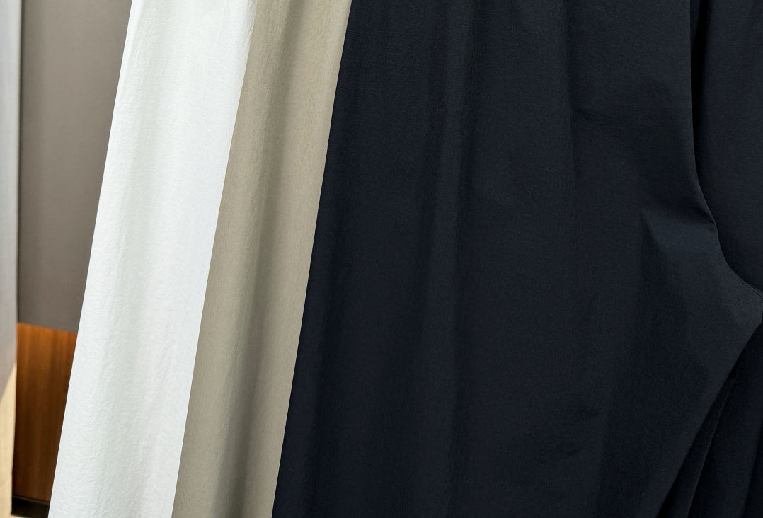 Versatile women's slit wide-leg pants, styles lu317-lu319