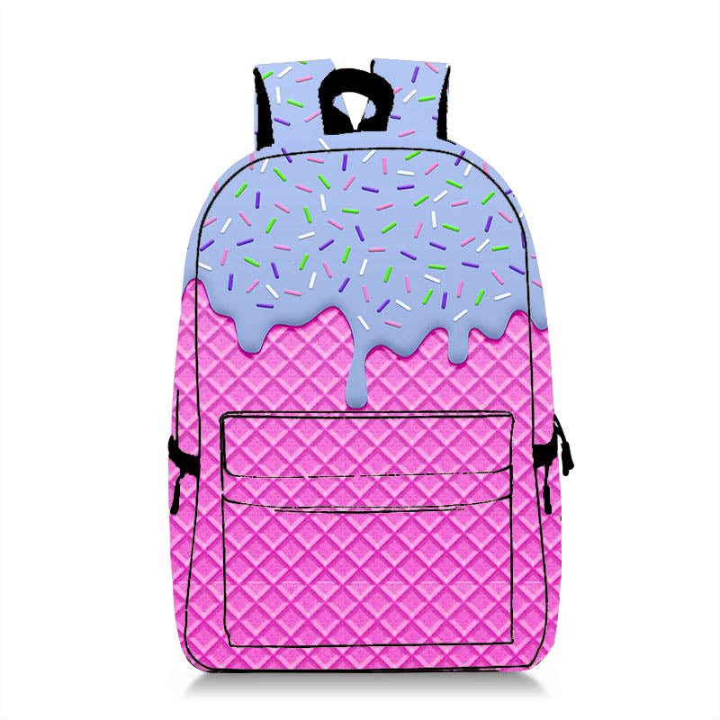 Ice cream style backpack outdoor hiking bag ic041-ic052