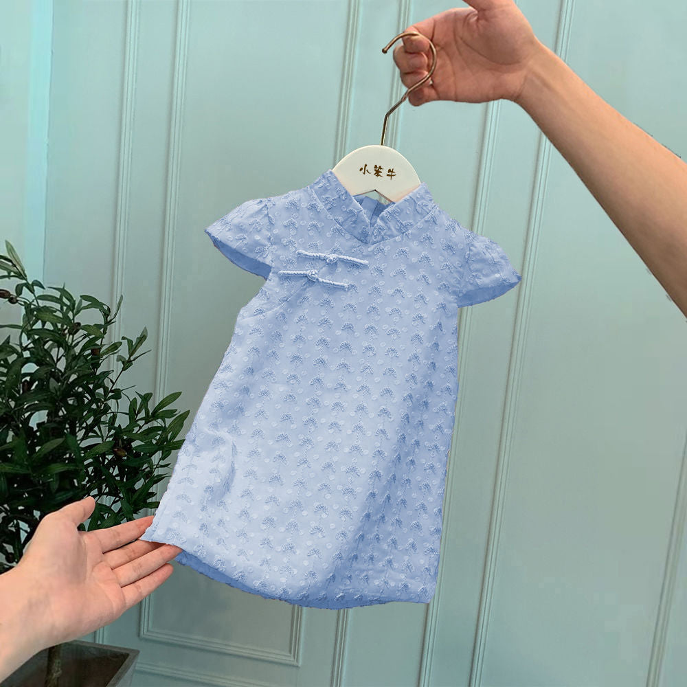 2025 High quality Children's dress A214