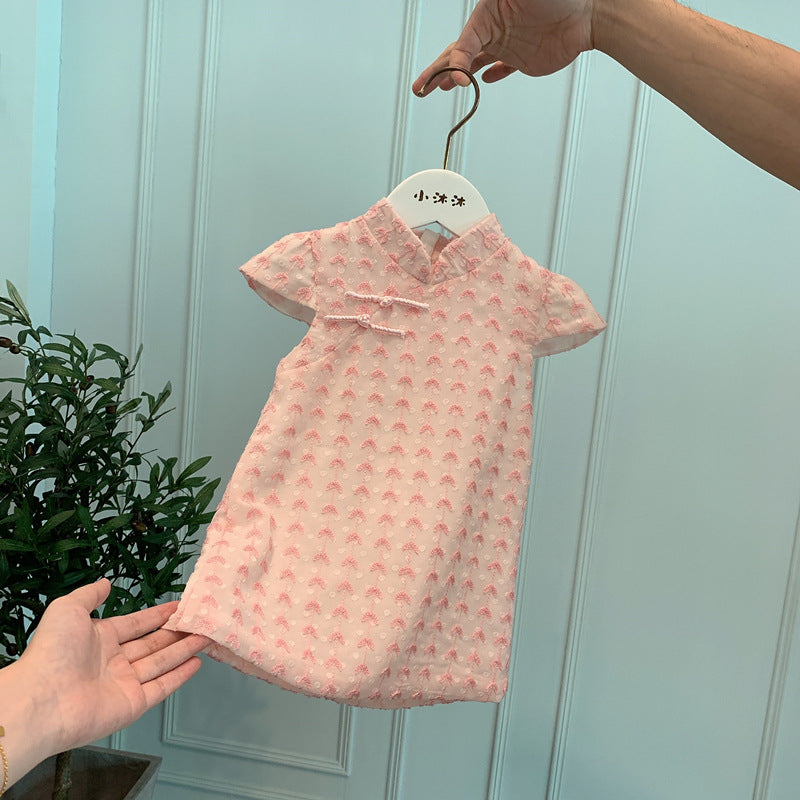 2025 High quality Children's dress A213