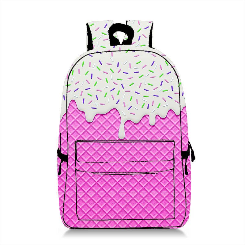 Ice cream style backpack outdoor hiking bag ic041-ic052