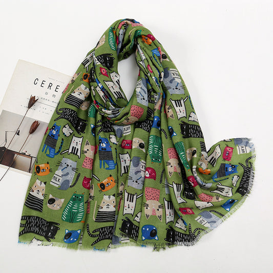 2025 High quality women's scarves C-23-35