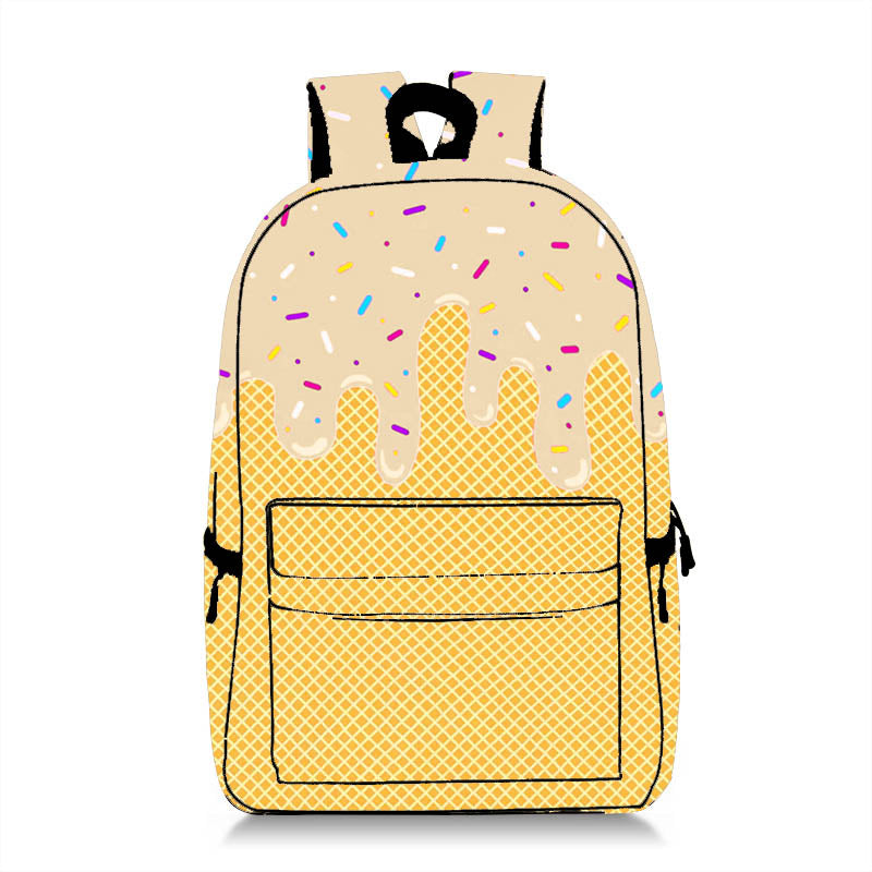 Ice cream style backpack outdoor hiking bag ic053-ic064