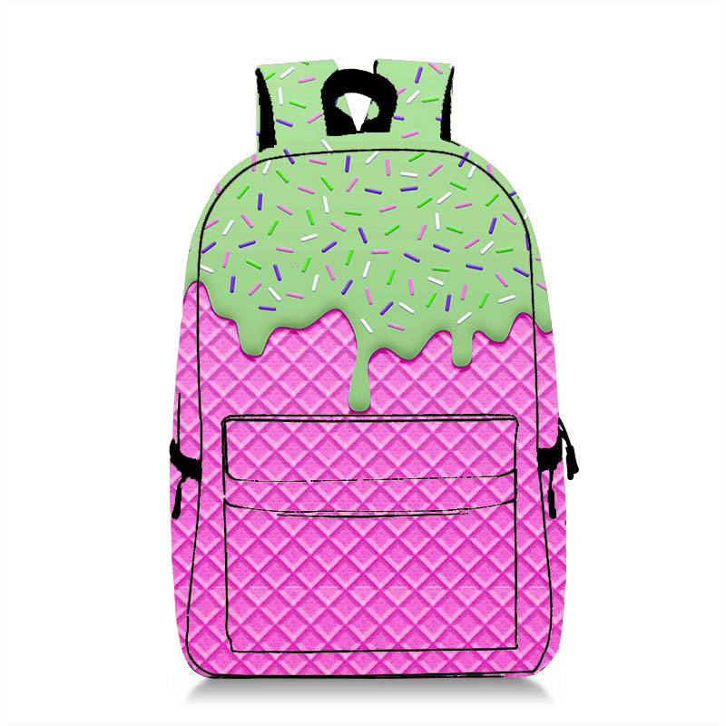 Ice cream style backpack outdoor hiking bag ic041-ic052