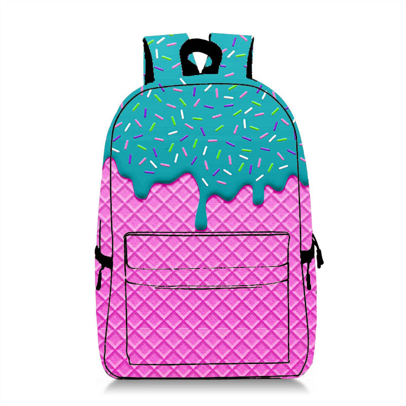 Ice cream style backpack outdoor hiking bag ic041-ic052