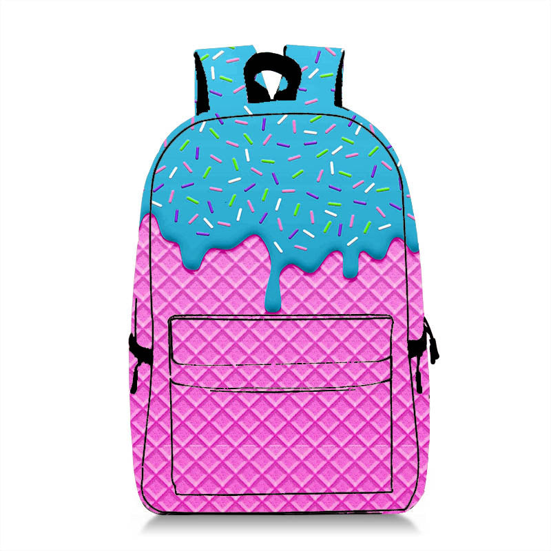 Ice cream style backpack outdoor hiking bag ic041-ic052