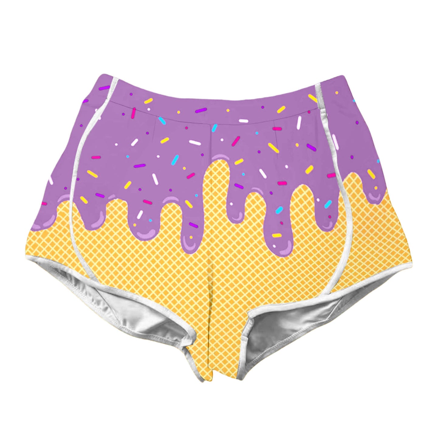 Hot selling spliced women's parent-child shorts ic073-ic084