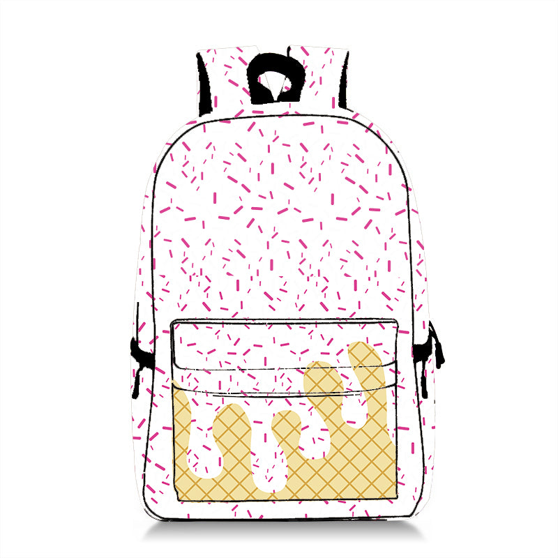 Ice cream style backpack outdoor hiking bag ic001-ic010