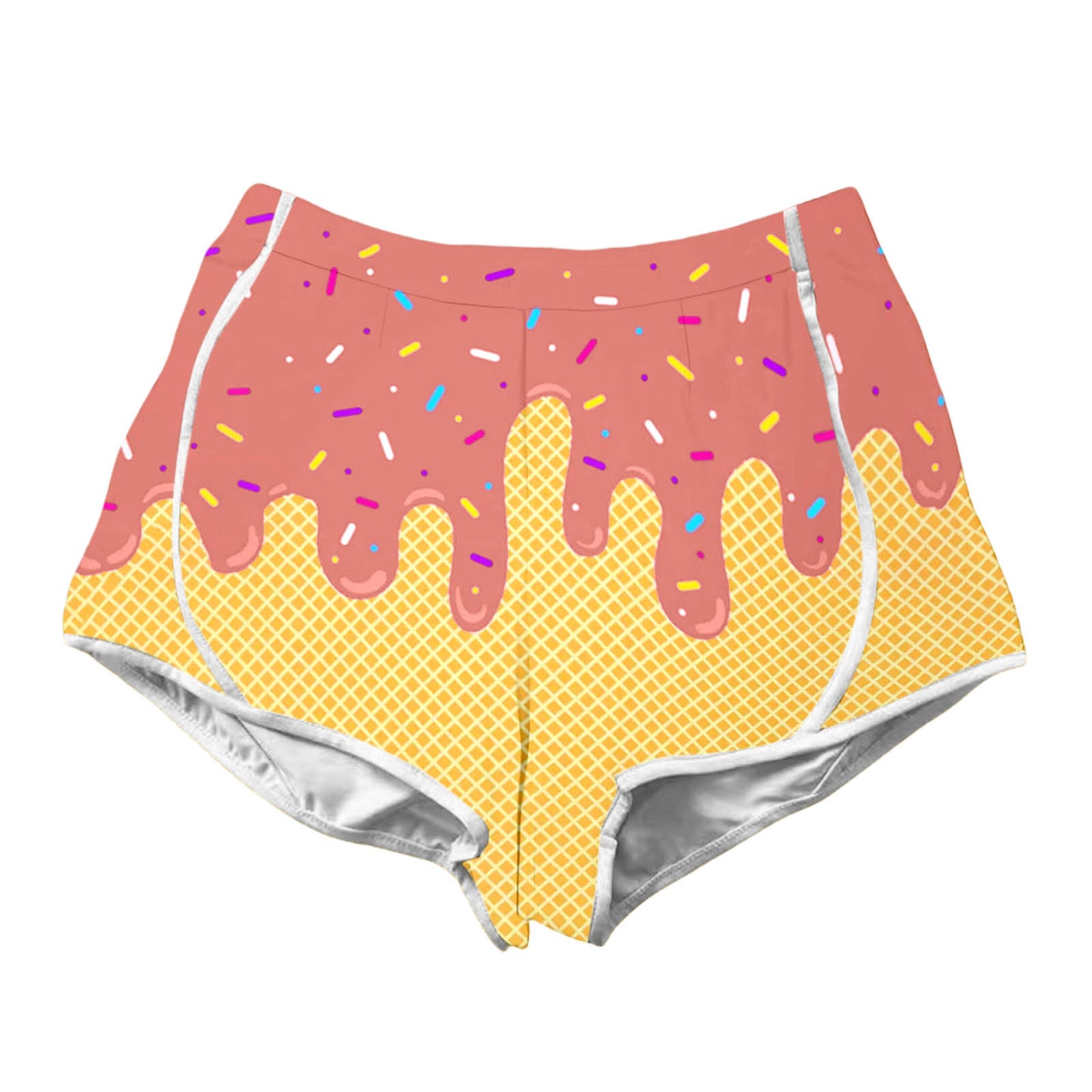 Hot selling spliced women's parent-child shorts ic073-ic084