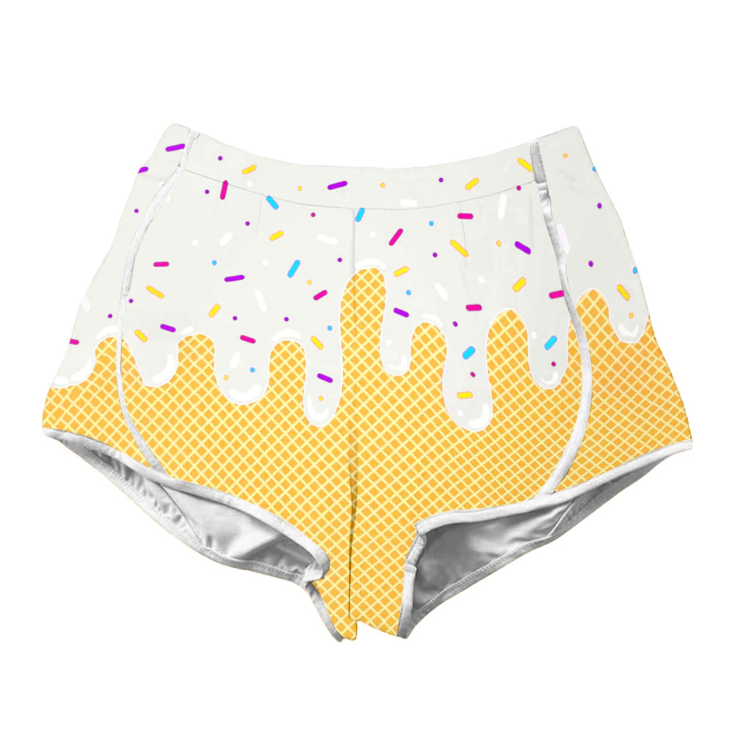 Hot selling spliced women's parent-child shorts ic073-ic084