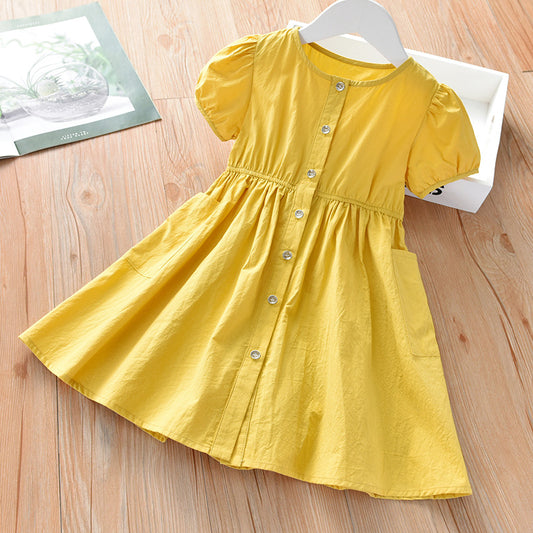 2025 High quality Children's  dress A210
