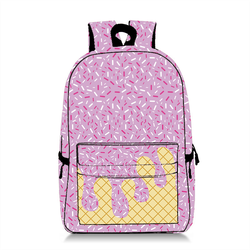Ice cream style backpack outdoor hiking bag ic001-ic010