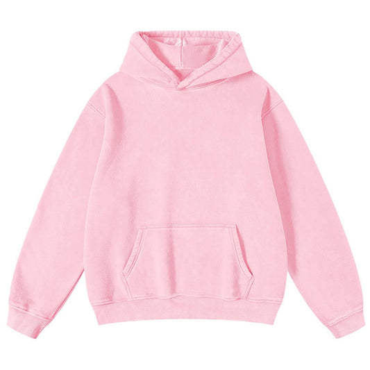 Half zip stand up collar fleece long sleeved hoodie lu227-lu228