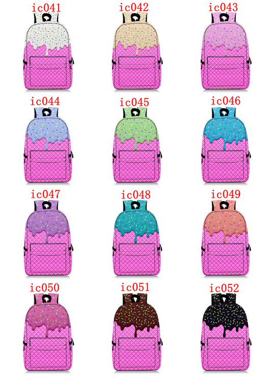 Ice cream style backpack outdoor hiking bag ic041-ic052