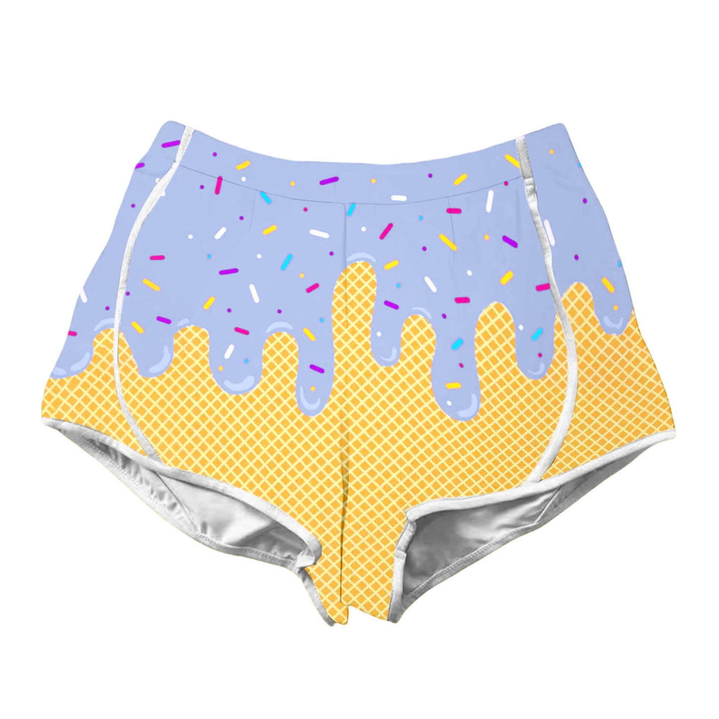 Hot selling spliced women's parent-child shorts ic073-ic084