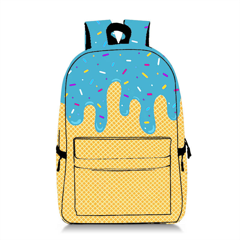 Ice cream style backpack outdoor hiking bag ic053-ic064