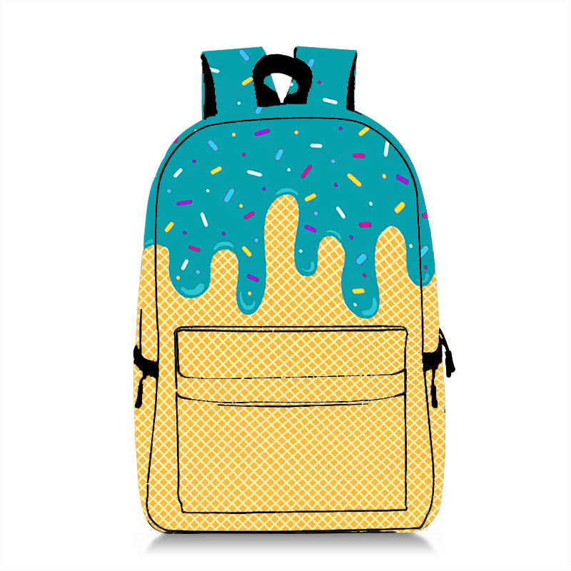 Ice cream style backpack outdoor hiking bag ic053-ic064