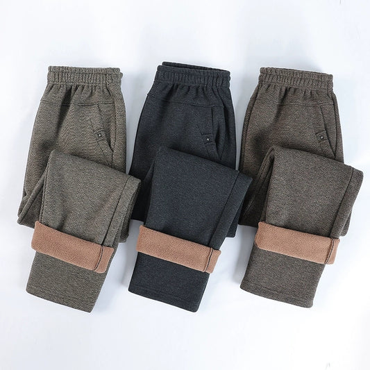 2025 Winter New Women's Sheep Fat Pants lu225(2pcs/set)