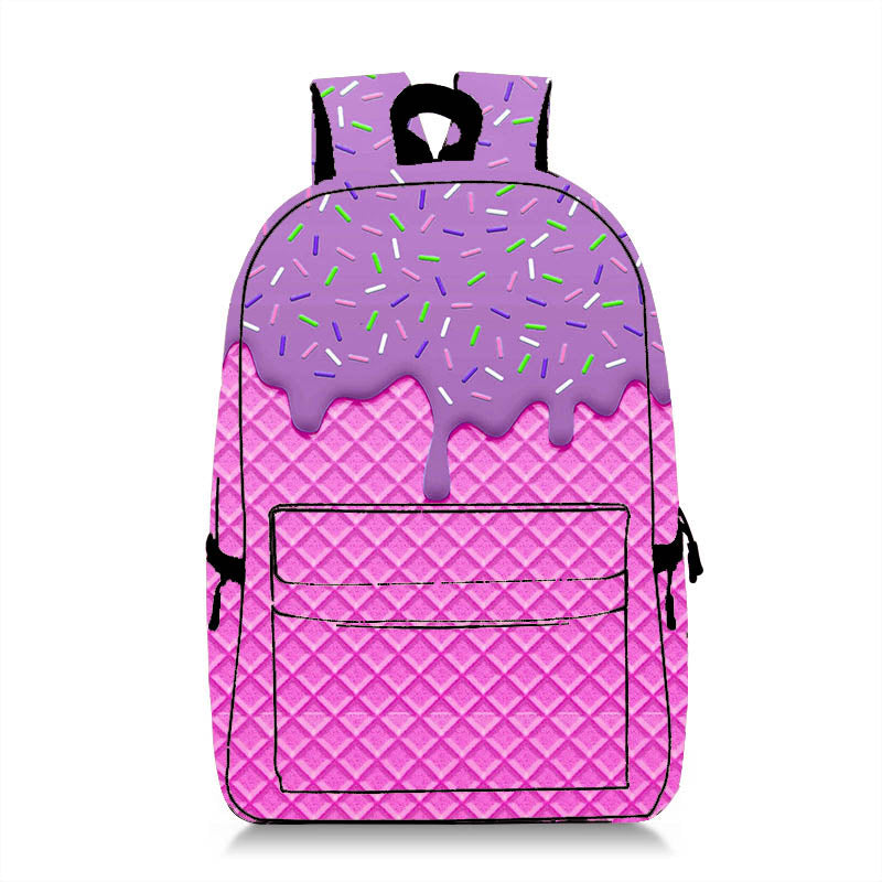 Ice cream style backpack outdoor hiking bag ic041-ic052