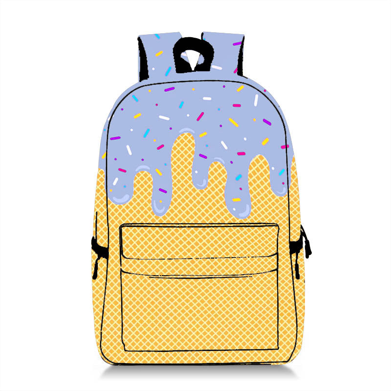 Ice cream style backpack outdoor hiking bag ic053-ic064