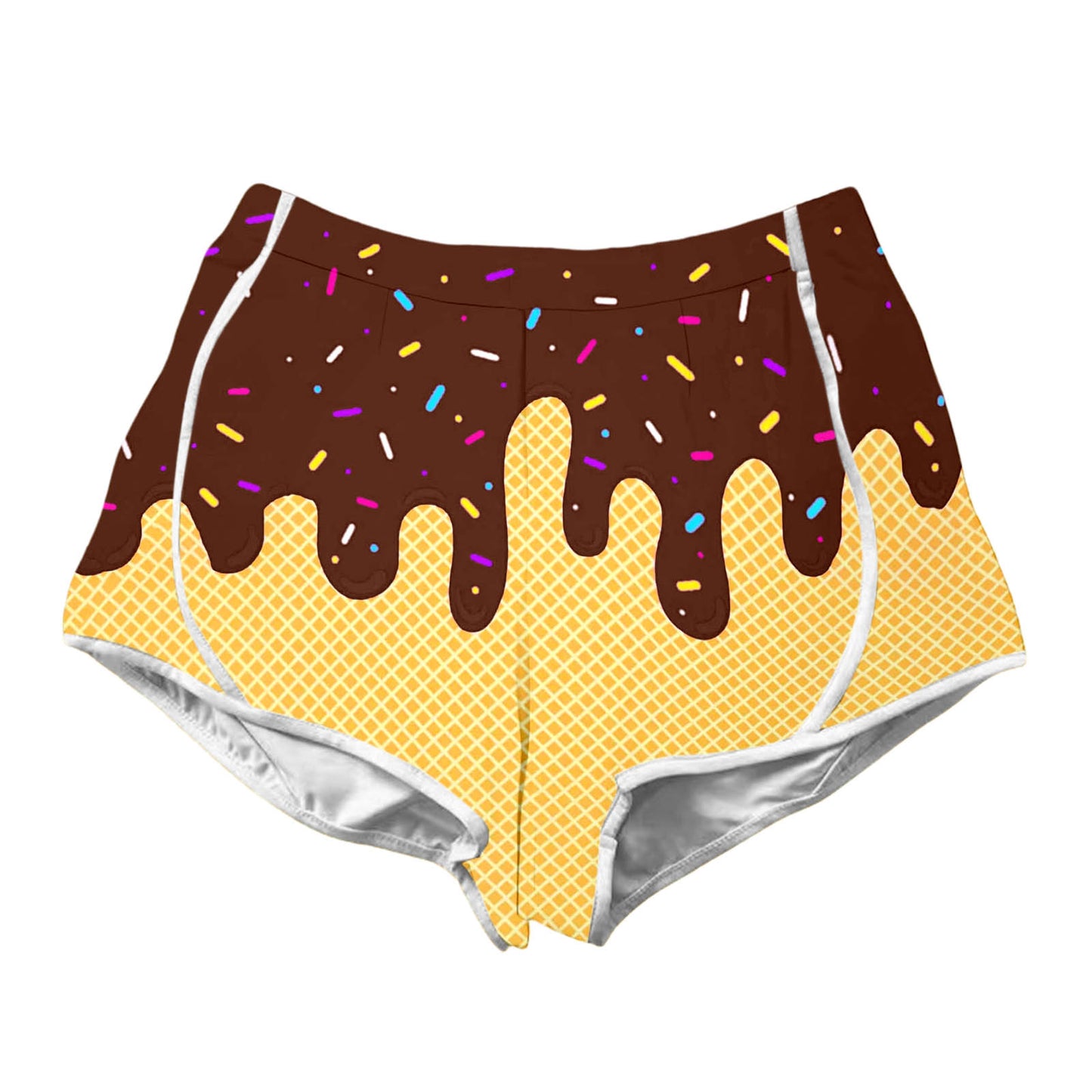 Hot selling spliced women's parent-child shorts ic073-ic084