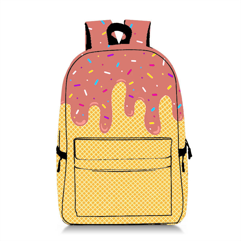 Ice cream style backpack outdoor hiking bag ic053-ic064