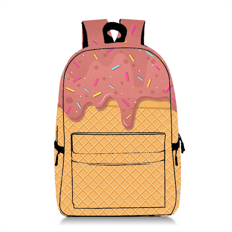 Ice cream style backpack outdoor hiking bag ic029-ic040