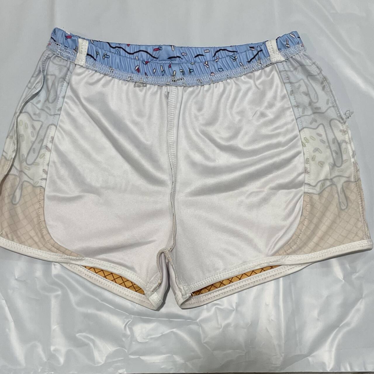 Hot selling spliced women's parent-child shorts ic065-ic072