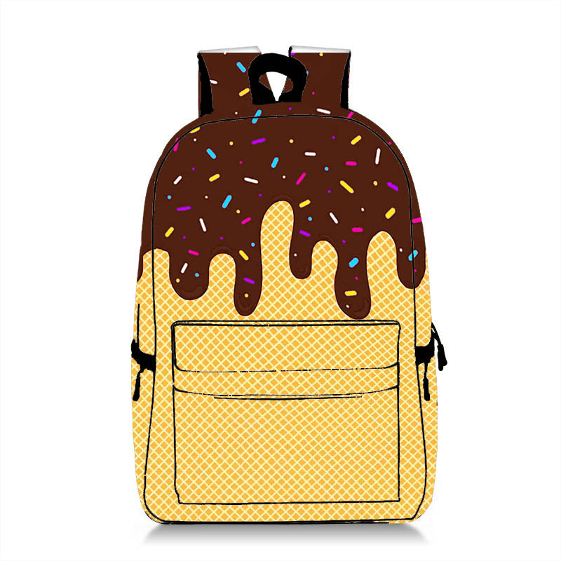 Ice cream style backpack outdoor hiking bag ic053-ic064